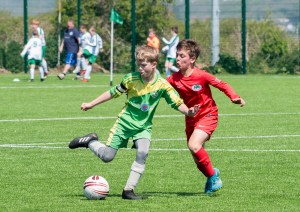 Professional photographic image of sporting action taken by a professional photographer near Penzance