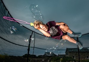 Professional photographic image of sporting action taken by a professional photographer near Penzance