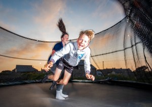 Professional photographic image of sporting action taken by a professional photographer near Penzance