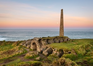 Professional photographic landscape photograph of Cornish scenery taken by a professional photographer near Penzance