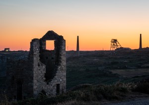 Professional photographic landscape photograph of Cornish scenery taken by a professional photographer near Penzance