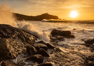 Professional photographic landscape photograph of Cornish scenery taken by a professional photographer near Penzance