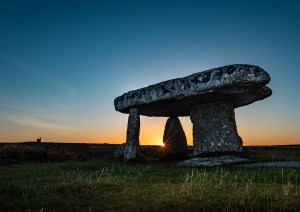 Professional photographic landscape photograph of Cornish scenery taken by a professional photographer near Penzance