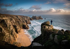 Professional photographic landscape photograph of Cornish scenery taken by a professional photographer near Penzance